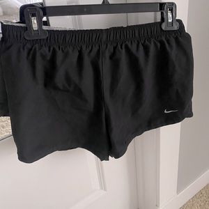 Nike black running shorts drifit